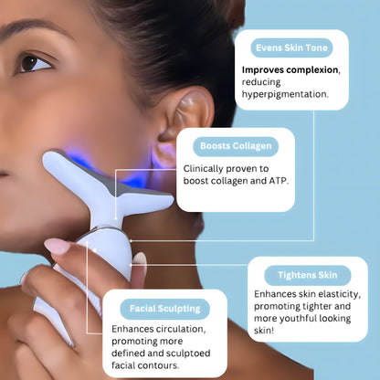 Skin Lift Device | 4 Skin Modes | 3 LED Light Therapy
